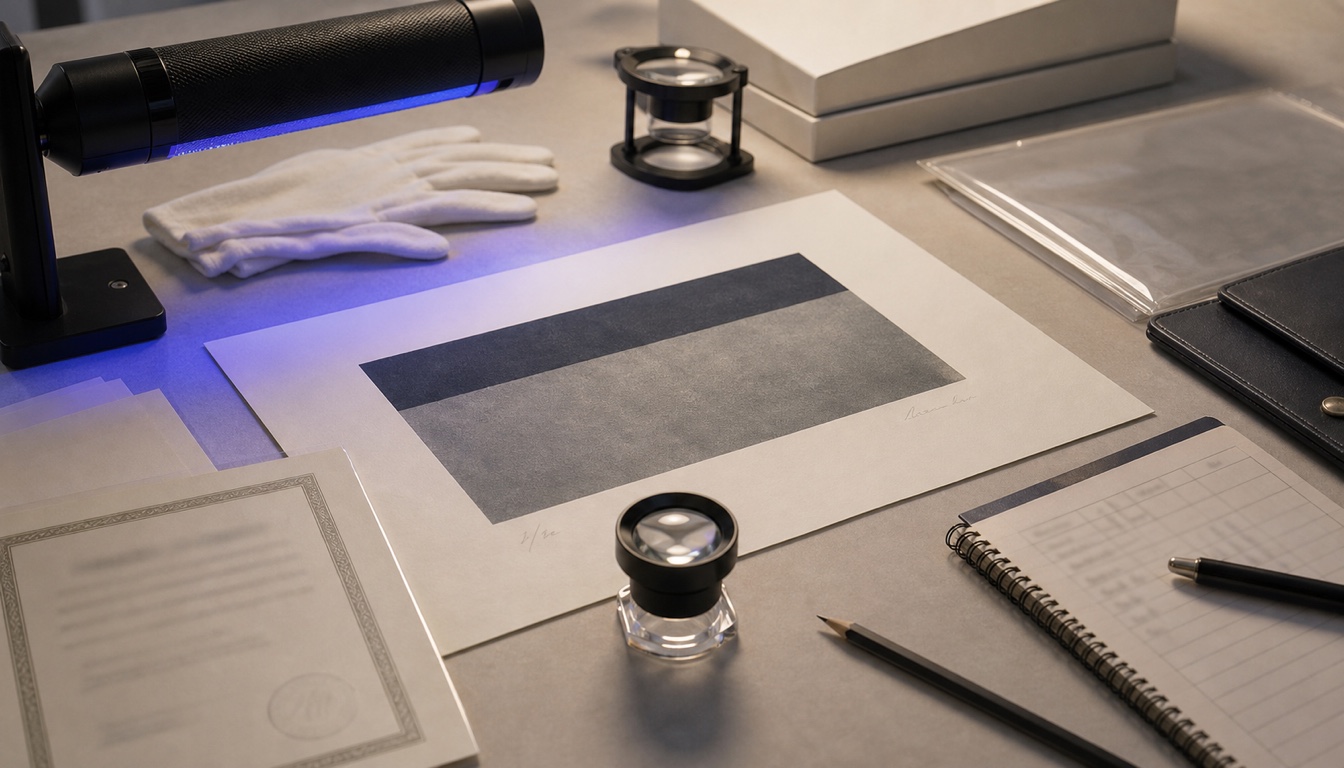 How to Authenticate a Limited Edition Print: The Buyer's Complete Checklist